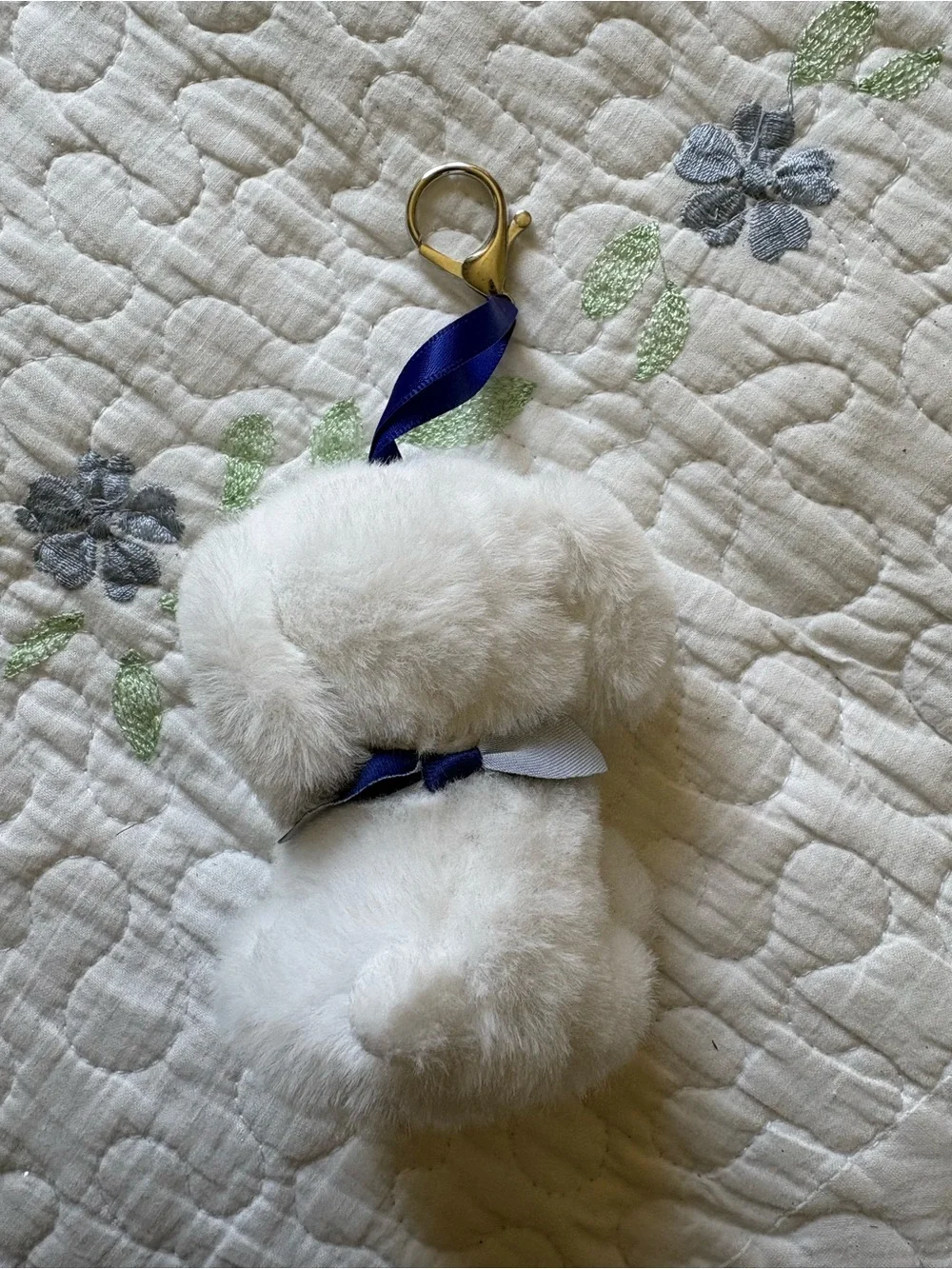 Lowe’s puppy keychain